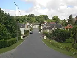 The road into Faverolles