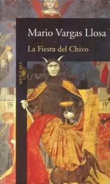 Cover showing man with gold and red cape and horns and a goat at his feet