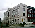 The Canada Revenue Agency offices at 130 South Syndicate Avenue, across from the Victoriaville parkade. Designed by T. W. Fuller and built in 1935 this building served as Fort Williams second post office.