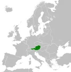 The Federal State of Austria in 1938