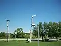 Federal Thunderbolt 1003 Tornado siren located at the Massie Township fire department in Harveysburg, Ohio.