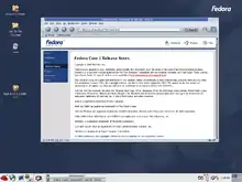 Image 15Fedora Core 1.0, a continuation of Red Hat Linux with GNOME 2.4 (2003-11) (from Fedora Linux)