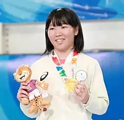 Summer Youth Olympics – Girls' foil medal ceremony