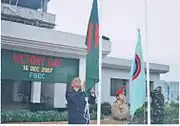 Flag Raising on Victory Day