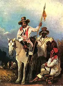 Ferdinand Bellermann. Llaneros (1843). Venezuela.