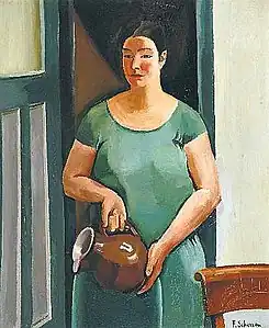 A Woman Standing