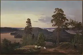 Haminalahti Landscape, 1853