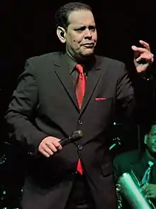 Fernando Villalona at a concert in 2010.