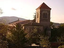 The church in Ferrals-les-Corbières