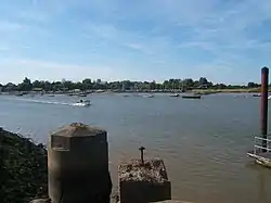 Orford Quay from Orford Ness