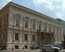 The Festetics Palace (Miklós Ybl, 1862), Pollack Mihály tér 3. Today the Andrássy Gyula Budapest German-language University.