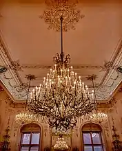 Festetics Place – a spectacular chandelier