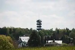Wolfgarten and its old fire watchtower