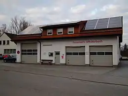 Rooftop solar PV on a fire department building