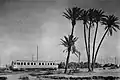 Fiat "Littorina" passing in Cirenaica near Benghazi