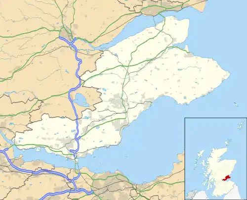 Kirkcaldy is located in Fife