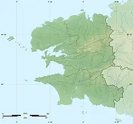 Île Vierge is located in Finistère