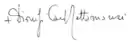 Dionigi Tettamanzi's signature