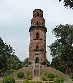 The Firoz Minar was a watchtower
