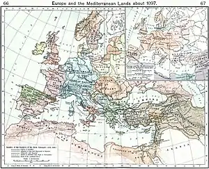 Europe in 1097