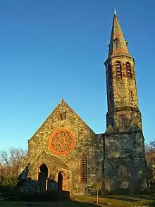 First Baptist Church (1875–81), Tarrytown, New York.