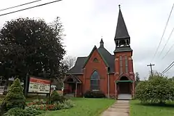 First Congregational Church, Berkshire, New York, 1889.