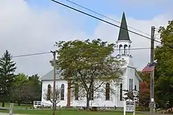 Congregational church at Wayne Center