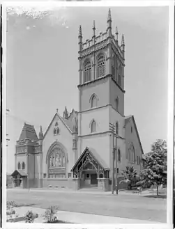 First Congregational Church on Hope Street between 8th/9th, c.1905