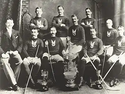Montreal Hockey Club: first champions