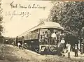 Arrival of the first train to Subiaco, June 22, 1909
