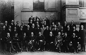 First Dáil Éireann at the Mansion House 21 January 1919.