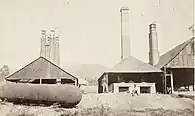 Puddling furnaces and rolling mills,  c.1873