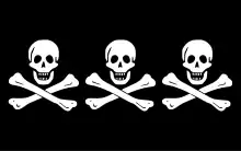 Flag of pirate Christopher Condent.
