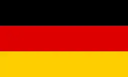 Flag of Germany. Black, red and yellow were the colors of the Holy Roman Emperor, and, in 1919, of the German Weimar Republic. The modern German flag was adopted in 1949.