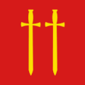 Flag of Hægebostad kommune