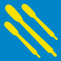 Flag of Lenvik kommune