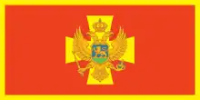 Flag of Montenegrins of Serbia