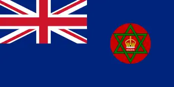 1914-1952 Flag of British Nigeria