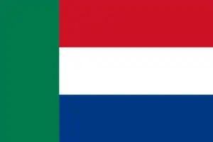 Image 24Flag of the South African Republic, often referred to as the Vierkleur (meaning four-coloured) (from History of South Africa)