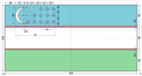 flag construction sheet