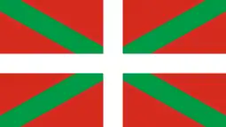 Flag of the Basque Country (the Ikurrina) (1978)