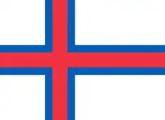 Flag of the Faroe Islands (Denmark)