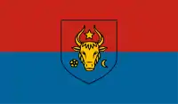 Proposed flag by the Party of Communists of Moldova in order to replace the current flag (2010)