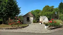 The fountain in Flagey-Rigney