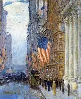 Flags on Waldorf, 1916