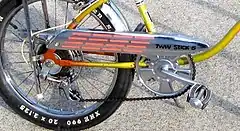 Huffy Flaming Stack chain guard