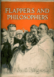 Flappers and Philosophers by F. Scott Fitzgerald, cover by W.E. Hill, 1920
