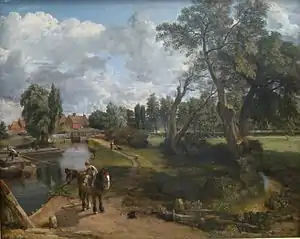 John Constable, Flatford Mill (Scene on a Navigable River), 1816