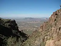 View from the Flatiron hiking trail (2008)