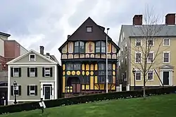 College Hill Historic District in Providence, Rhode Island is an example of a National Historic Landmark District.